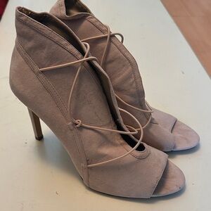 G.I.L.I. Blush Lace-Up Heeled Boots